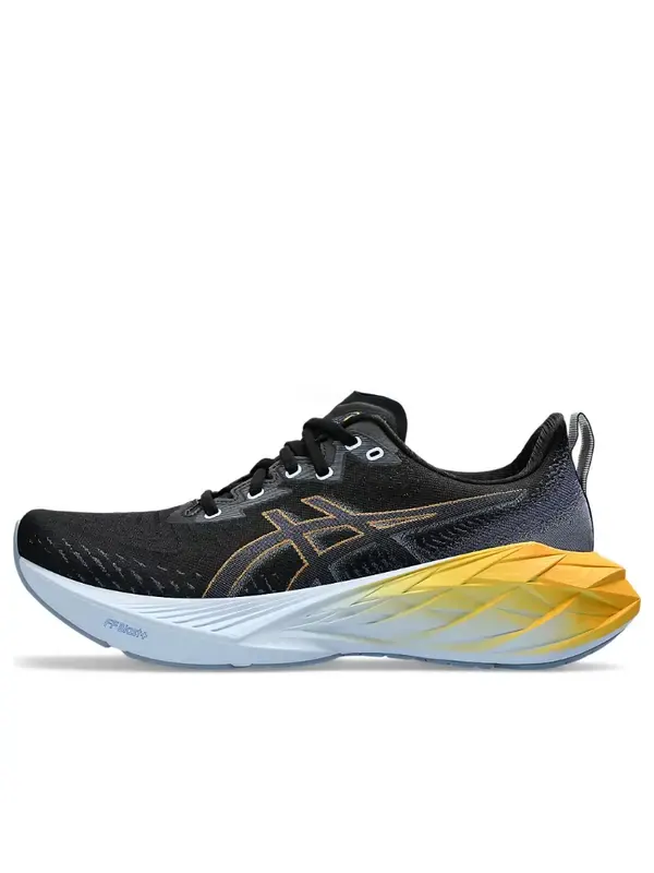 Кроссовки новабласт 4 Asics — изображение 1 из 4, черный/синий