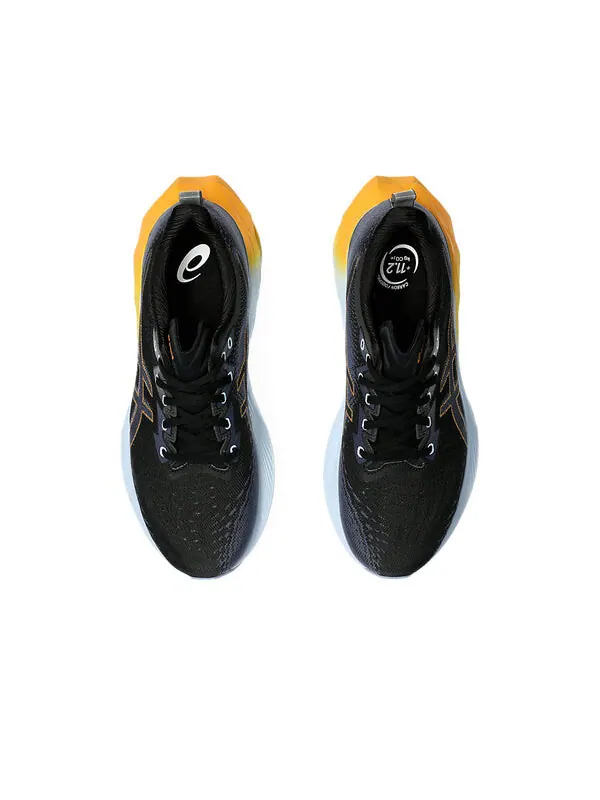 Кроссовки новабласт 4 Asics — изображение 4 из 4, черный/синий