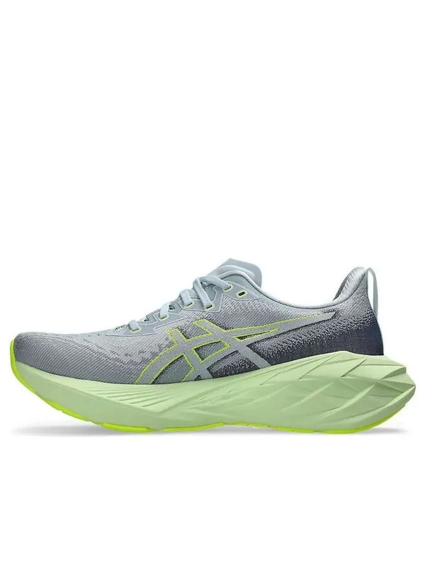 Кроссовки novablast 4 кроссовки Asics — изображение 1 из 4, серый/зеленый/черный