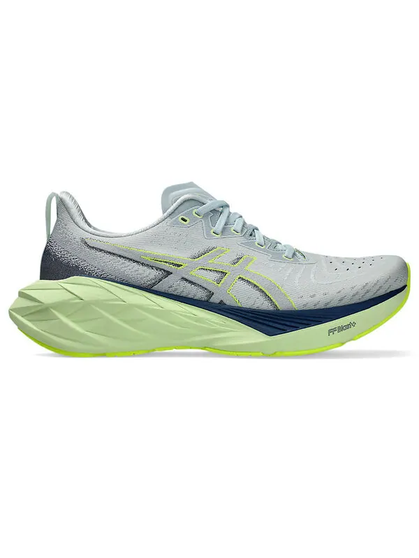 Кроссовки novablast 4 кроссовки Asics — изображение 2 из 4, серый/зеленый/черный