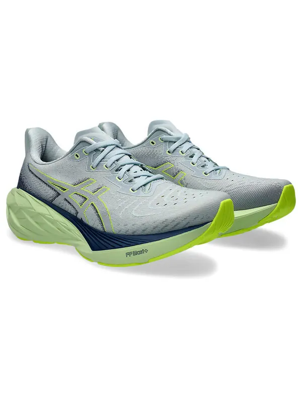 Кроссовки novablast 4 кроссовки Asics — изображение 3 из 4, серый/зеленый/черный
