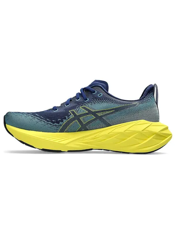 Кроссовки новабласт 4 Asics — изображение 2 из 4, синий/синий