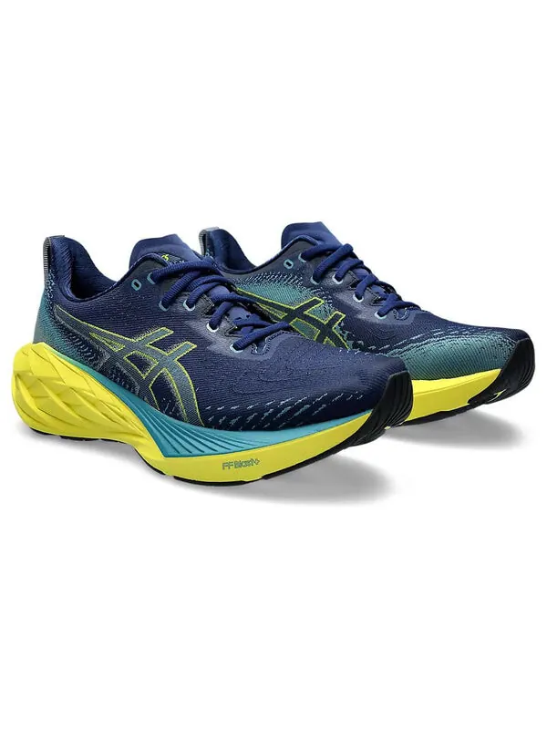 Кроссовки новабласт 4 Asics — изображение 4 из 4, синий/синий