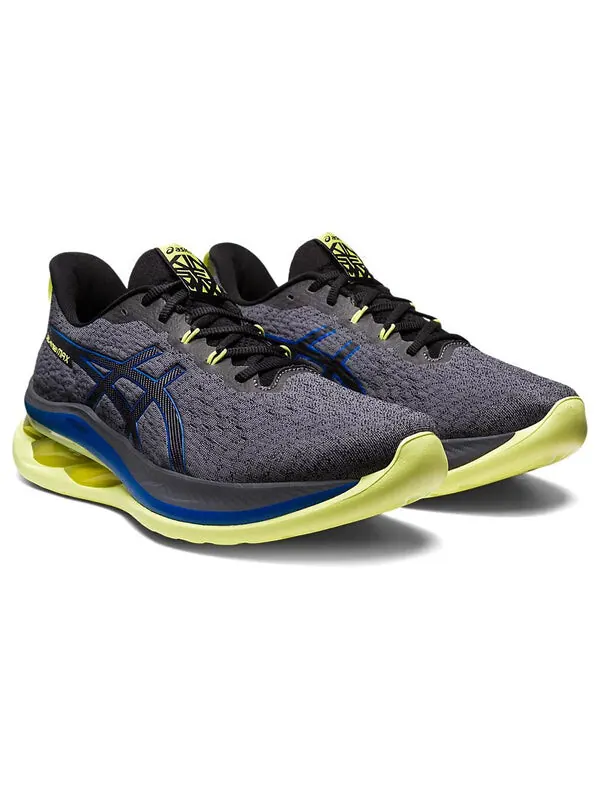 Кроссовки гель кинсей макс Asics — изображение 3 из 4, серый/синий