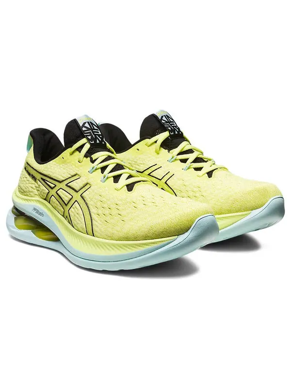 Кроссовки гель кинсей макс Asics — изображение 3 из 4, черный/желтый