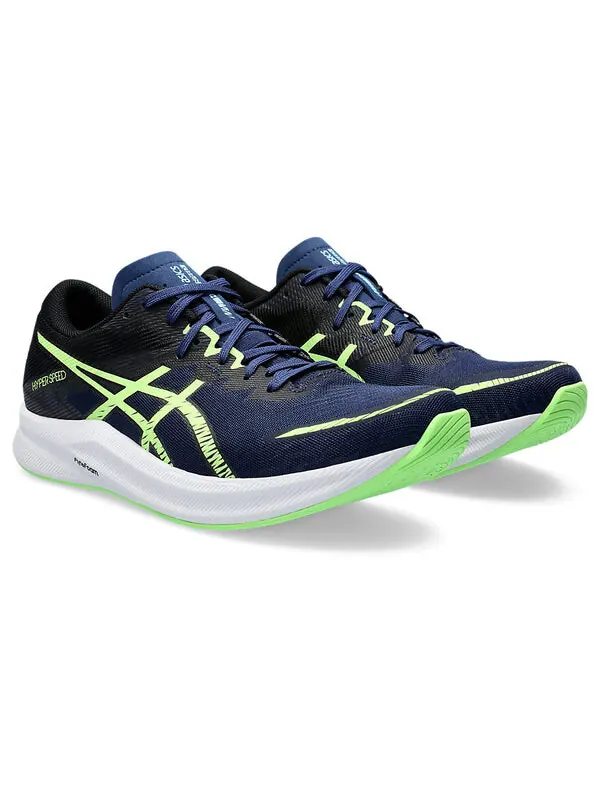 Кроссовки гиперскорость 3 Asics — изображение 3 из 4, синий/зеленый