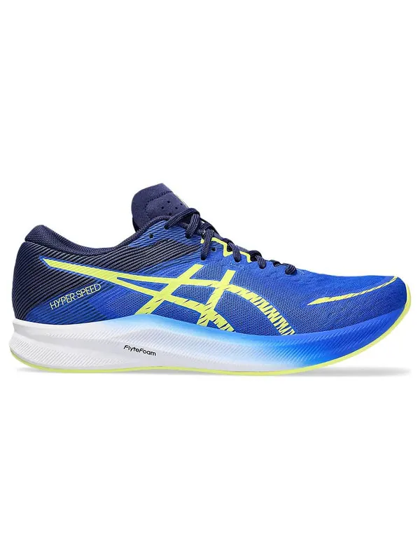 Кроссовки hyper speed 3 'illusion blue' Asics — изображение 3 из 4, синий/желтый