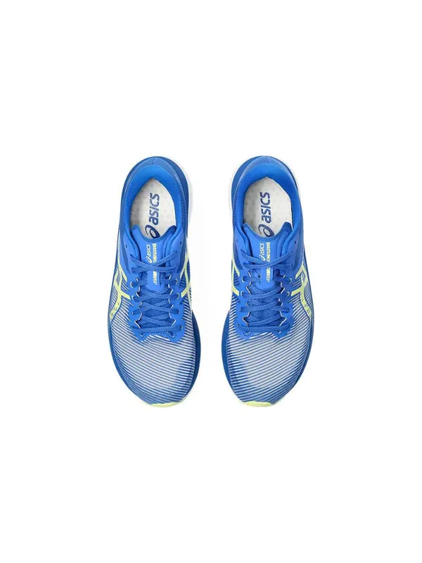 Кроссовки magic speed 3 'illusion blue glow yellow' Asics — изображение 4 из 4, синий/желтый