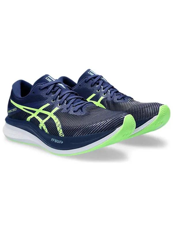 Кроссовки магия скорости 3 Asics — изображение 4 из 4, синий/зеленый