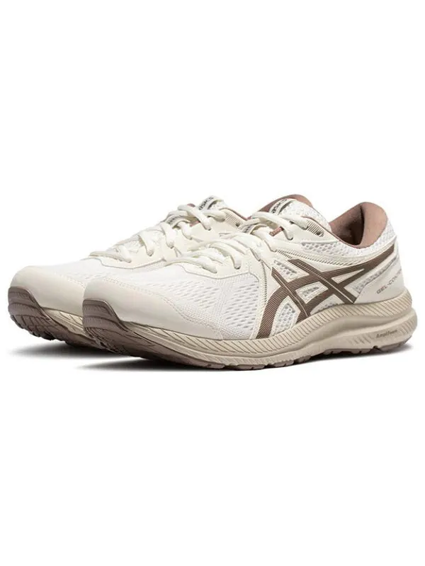 Кроссовки гель contend 7 Asics — изображение 2 из 4, бежевый/коричневый