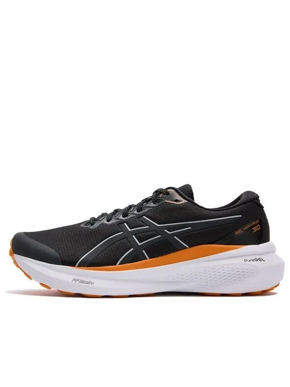 Кроссовки гелевые kayano 30 lite show кроссовки для бега Asics — изображение 1 из 4, черный/оранжевый/белый