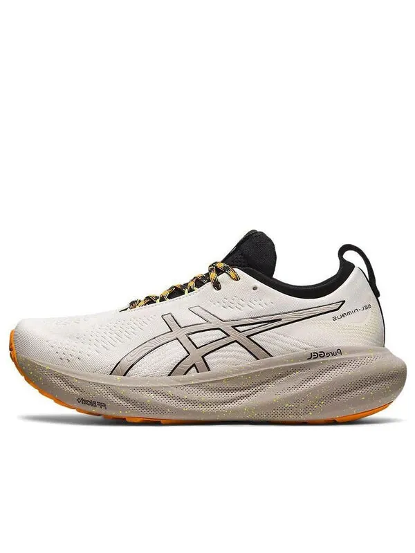 Кроссовки гель нимбус 25 тр Asics — изображение 1 из 4, бежевый/оранжевый