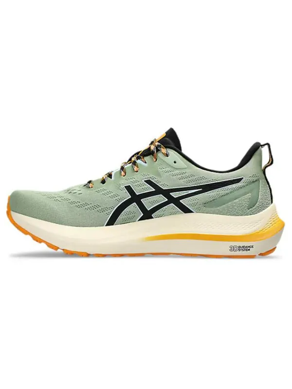 Кроссовки gt-2000 12 tr 'nature bathing - green fellow yellow' Asics — изображение 2 из 4, желтый