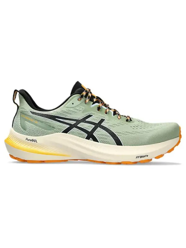 Кроссовки gt-2000 12 tr 'nature bathing - green fellow yellow' Asics — изображение 3 из 4, желтый