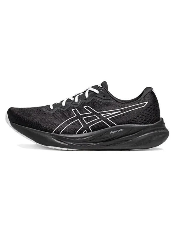Кроссовки гель пульс 15 Asics — изображение 2 из 4, черный/белый