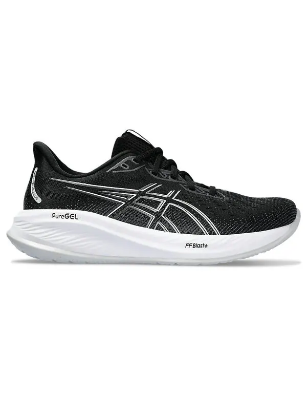 Кроссовки гель кумулус 26 4е широкие Asics — изображение 2 из 4, черный/белый