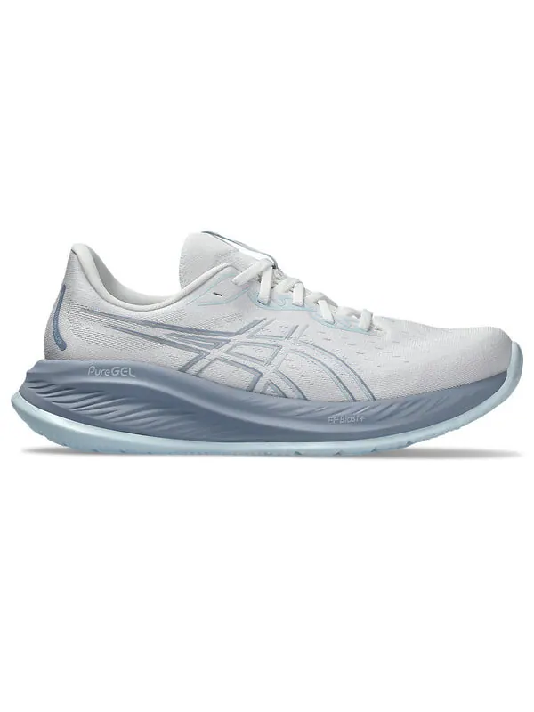 Кроссовки гелевые кумулус 26 кроссовки Asics — изображение 2 из 4, белый/серый/синий