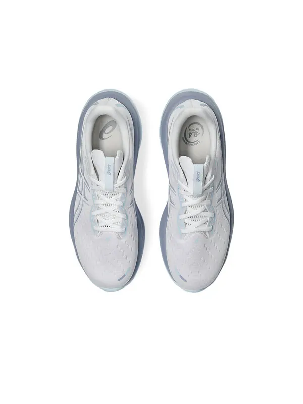Кроссовки гелевые кумулус 26 кроссовки Asics — изображение 4 из 4, белый/серый/синий