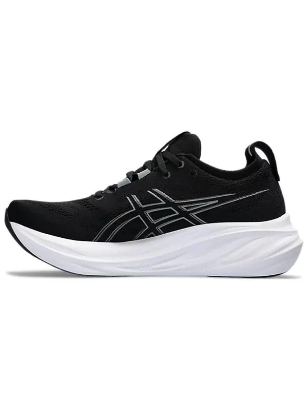 Кроссовки гель нимбус 26 Asics — изображение 2 из 4, черный/графитовый серый