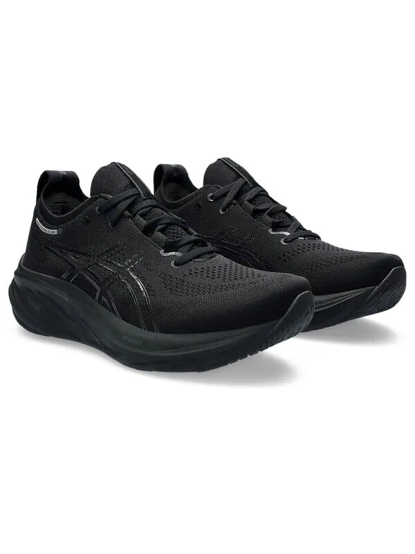 Кроссовки гель нимбус 26 Asics — изображение 3 из 4, черный/черный