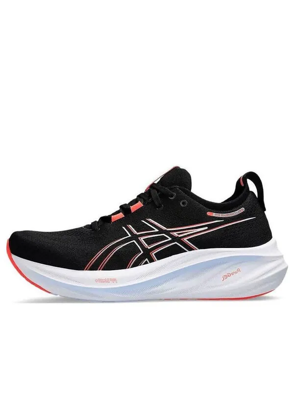 Кроссовки гель нимбус 26 Asics — изображение 1 из 4, черный/красный