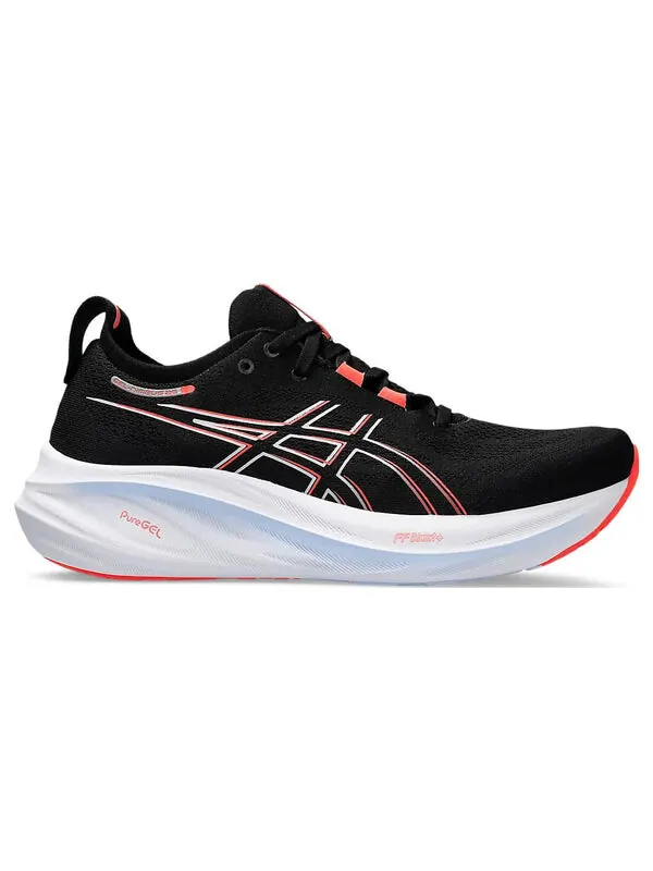 Кроссовки гель нимбус 26 Asics — изображение 3 из 4, черный/красный