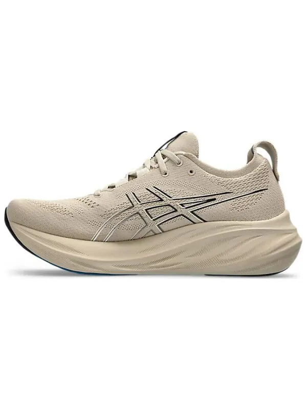Кроссовки Asics Gel-Nimbus 26 'Feather Grey Black' — изображение 2 из 4, серый/черный