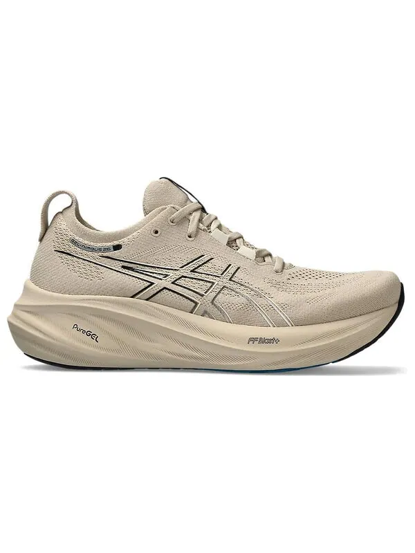 Кроссовки Asics Gel-Nimbus 26 'Feather Grey Black' — изображение 3 из 4, серый/черный