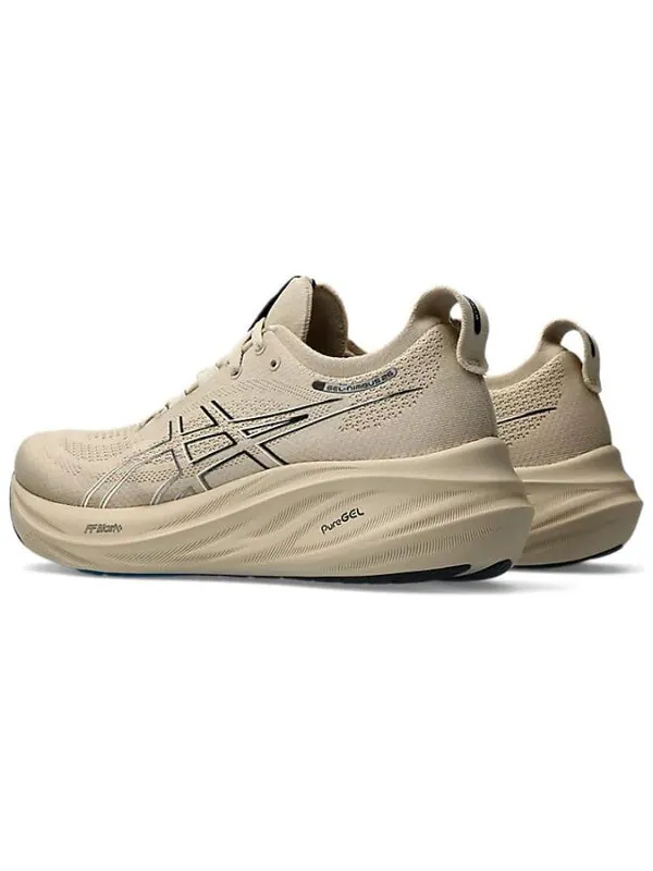 Кроссовки Asics Gel-Nimbus 26 'Feather Grey Black' — изображение 4 из 4, серый/черный