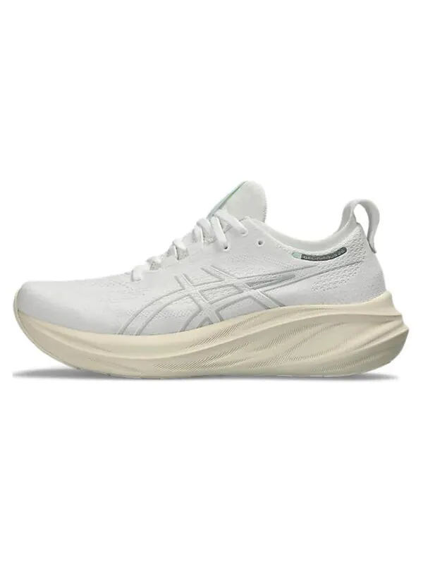 Кроссовки гель нимбус 26 Asics — изображение 2 из 4, белый/бежевый