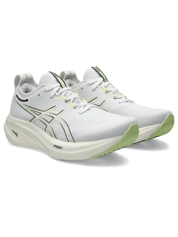Кроссовки гель нимбус 26 mirai кроссовки Asics — изображение 3 из 4, белый/зеленый/черный