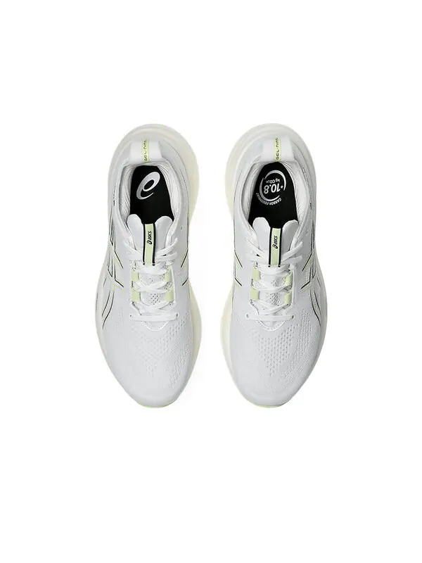 Кроссовки гель нимбус 26 mirai кроссовки Asics — изображение 4 из 4, белый/зеленый/черный