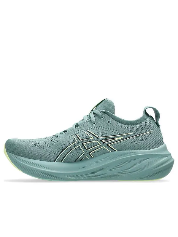 Кроссовки gel-nimbus 26 mirai sneakers 'teal' Asics — изображение 1 из 4, белый/зеленый