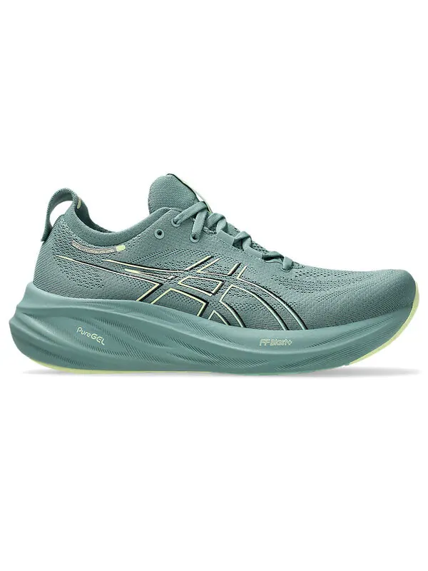 Кроссовки gel-nimbus 26 mirai sneakers 'teal' Asics — изображение 2 из 4, белый/зеленый