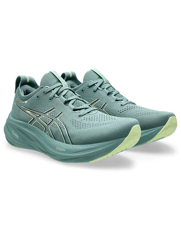 Кроссовки gel-nimbus 26 mirai sneakers 'teal' Asics — изображение 3 из 4, белый/зеленый