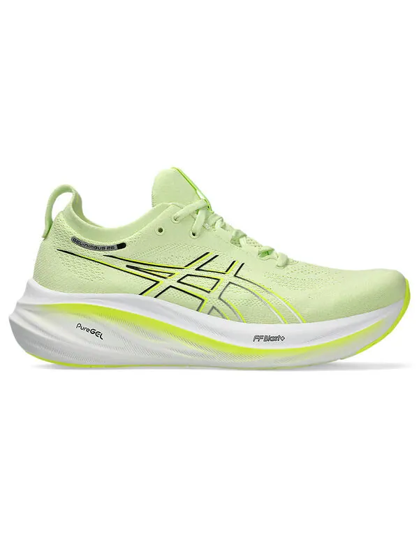 Кроссовки гель нимбус 26 mirai кроссовки Asics — изображение 2 из 4, зеленый/белый/черный