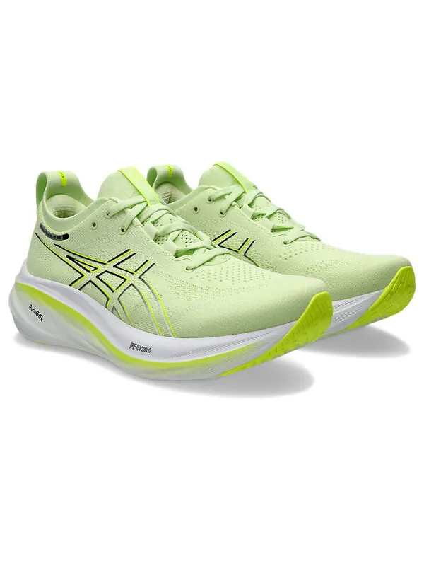 Кроссовки гель нимбус 26 mirai кроссовки Asics — изображение 3 из 4, зеленый/белый/черный