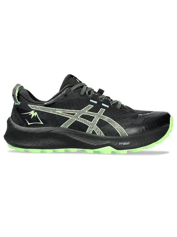 Кроссовки гель трабуко 12 гортекс Asics — изображение 2 из 4, черный/зеленый