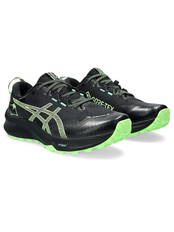 Кроссовки гель трабуко 12 гортекс Asics — изображение 3 из 4, черный/зеленый
