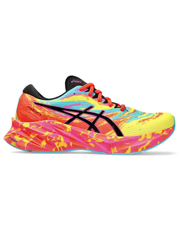 Кроссовки новабласт 3 Asics — изображение 2 из 4, желтый