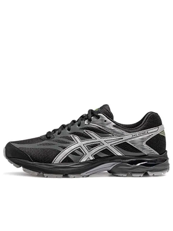 Кроссовки Asics Gel-Flux 4 Running Shoes 'Black Silver' — изображение 1 из 4, черный/серебристый