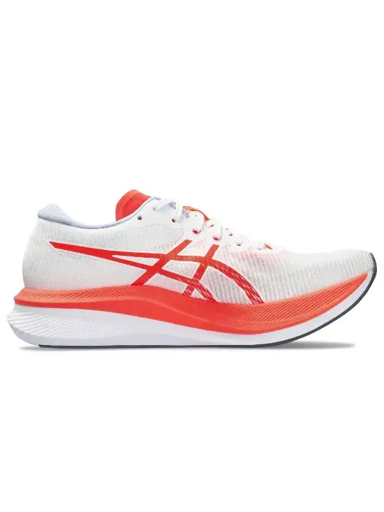 Кроссовки магическая скорость 3.0 Asics — изображение 2 из 4, белый/красный