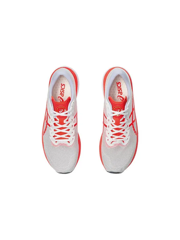 Кроссовки магическая скорость 3.0 Asics — изображение 4 из 4, белый/красный