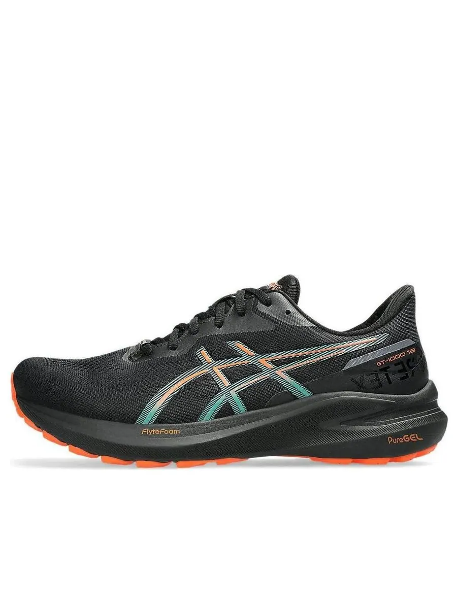 Кроссовки ASICS GT-1000 13 Gore-Tex 'Black Nova Orange' — изображение 1 из 7, черный