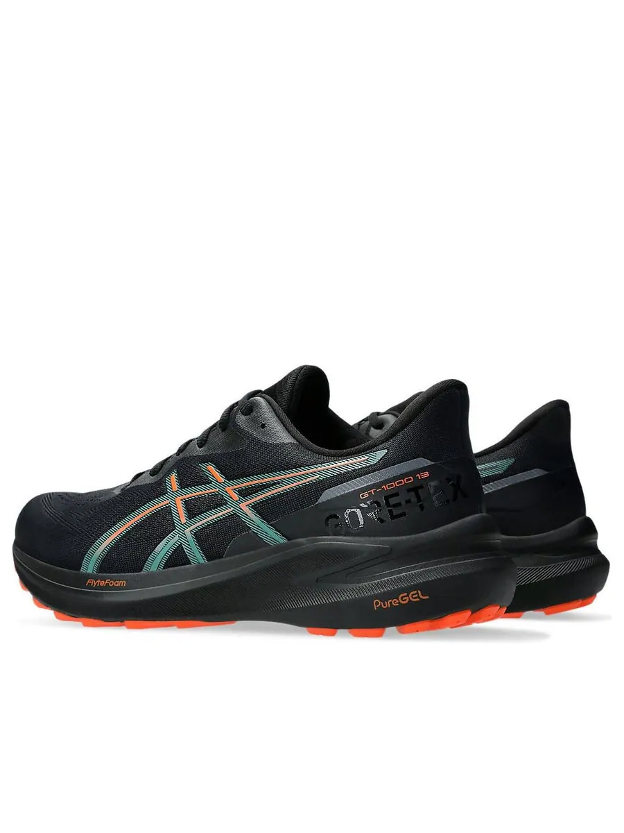 Кроссовки ASICS GT-1000 13 Gore-Tex 'Black Nova Orange' — изображение 4 из 7, черный