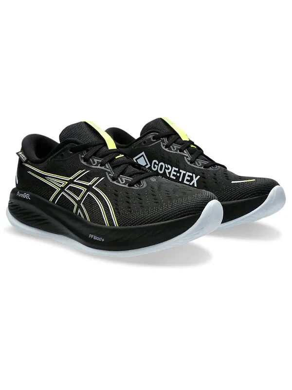 Кроссовки gel-cumulus 26 gore-tex 'black cool grey' Asics — изображение 3 из 4, черный/серый