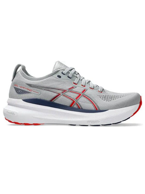 Кроссовки гель каяно 31 Asics — изображение 2 из 4, серый/красный