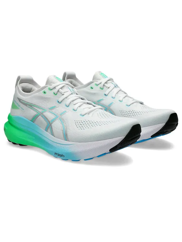 Кроссовки гель каяно 31 Asics — изображение 3 из 4, белый/яркий голубой