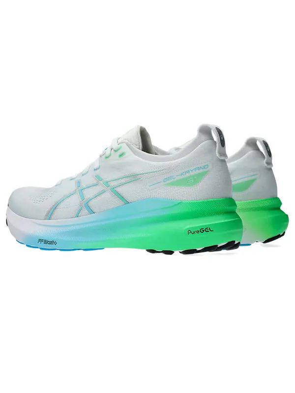 Кроссовки гель каяно 31 Asics — изображение 4 из 4, белый/яркий голубой