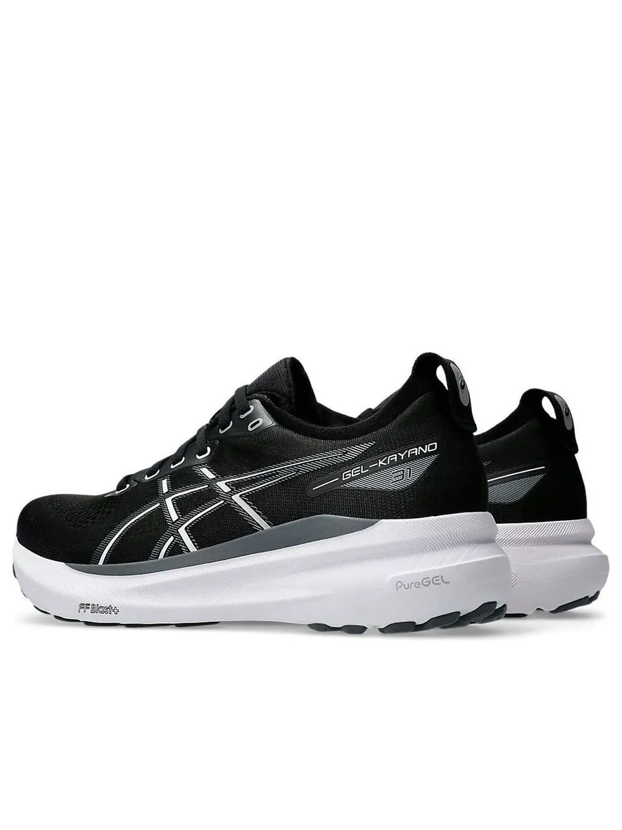 Кроссовки ASICS Gel-Kayano 31 2E Wide 'Black White' — изображение 4 из 7, черный